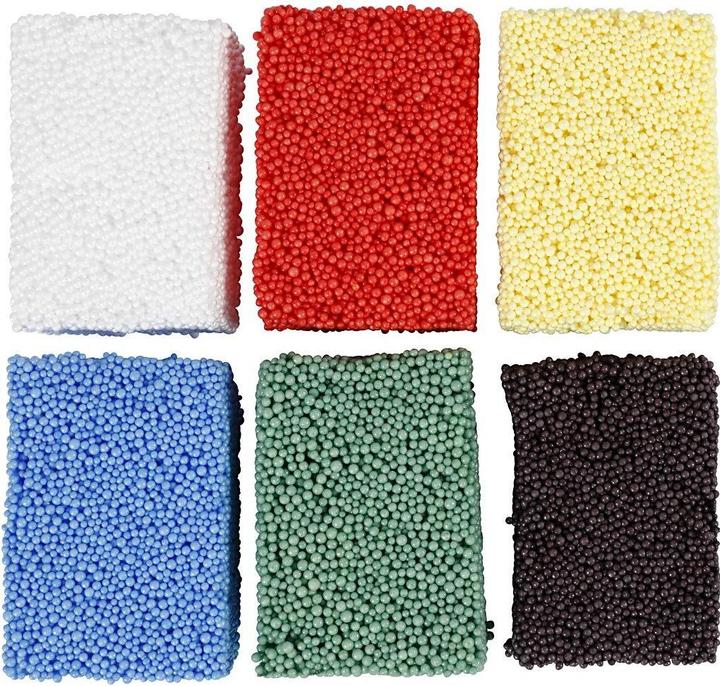 Produktbild Creativ Company Soft Foam Clay Standardfarben, 6x10gr.