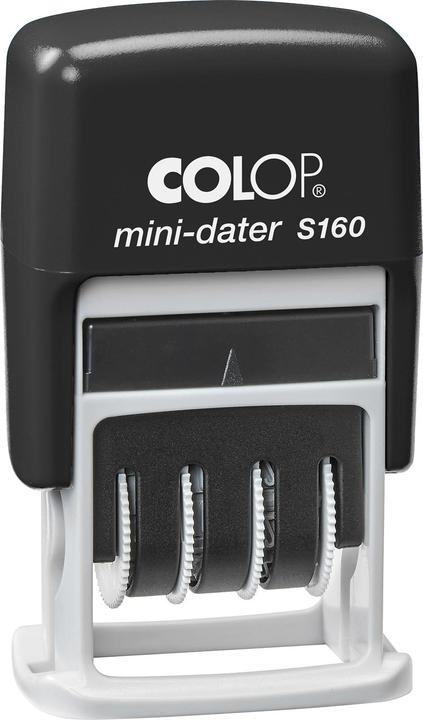 Actual product image Colop Stamp S160, 4 x 26 mm, motif: date