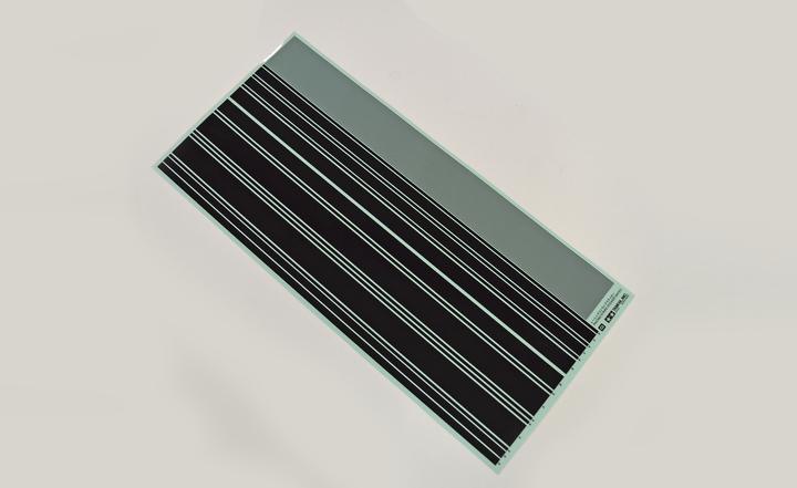 Actual product image Tamiya Racing Stripe & Line Sticker (Black)