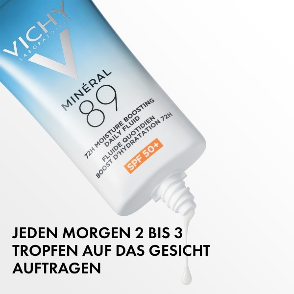 Actual product image Vichy Minéral 89 Moisturising Boost UV Fluid (50 ml, Face fluid, SPF 50+)