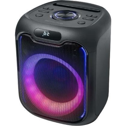 Muse Party Box Bluetooth Speaker With USB Port (5 h, Batteriebetrieb), Bluetooth Lautsprecher, Schwarz