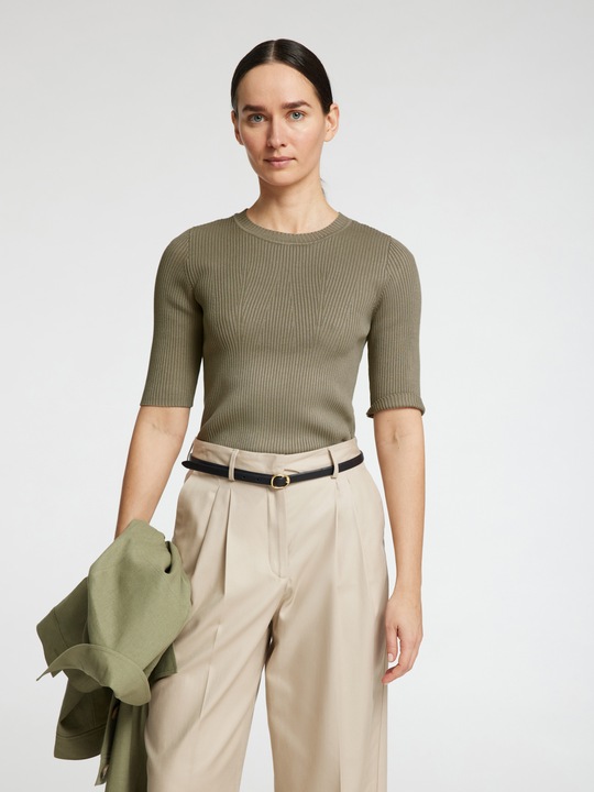 Produktbild Selected Femme Kurzärmeliges Strickoberteil (XL)