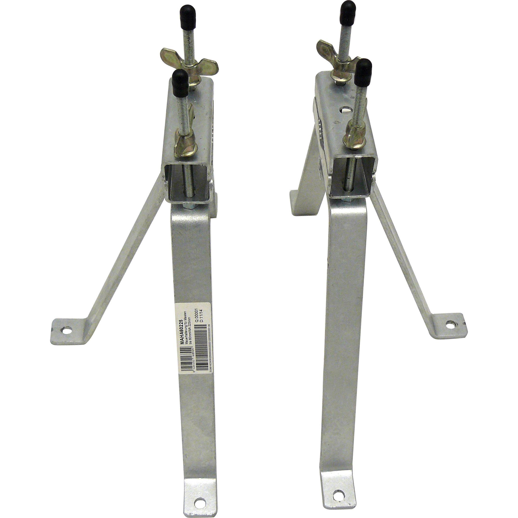 Televes Mauerhalterung Wa:22.5cm Rohrdurchm. b.60mm (1Paar) MAHA60225, SAT Zubehör