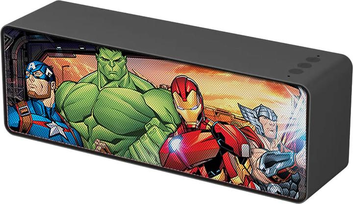 Actual product image Disney Altavoz Bt Stereo 2.1 Portatil Inalambrico 10w Avengers 006 Marvel Multicolour (Battery operated)