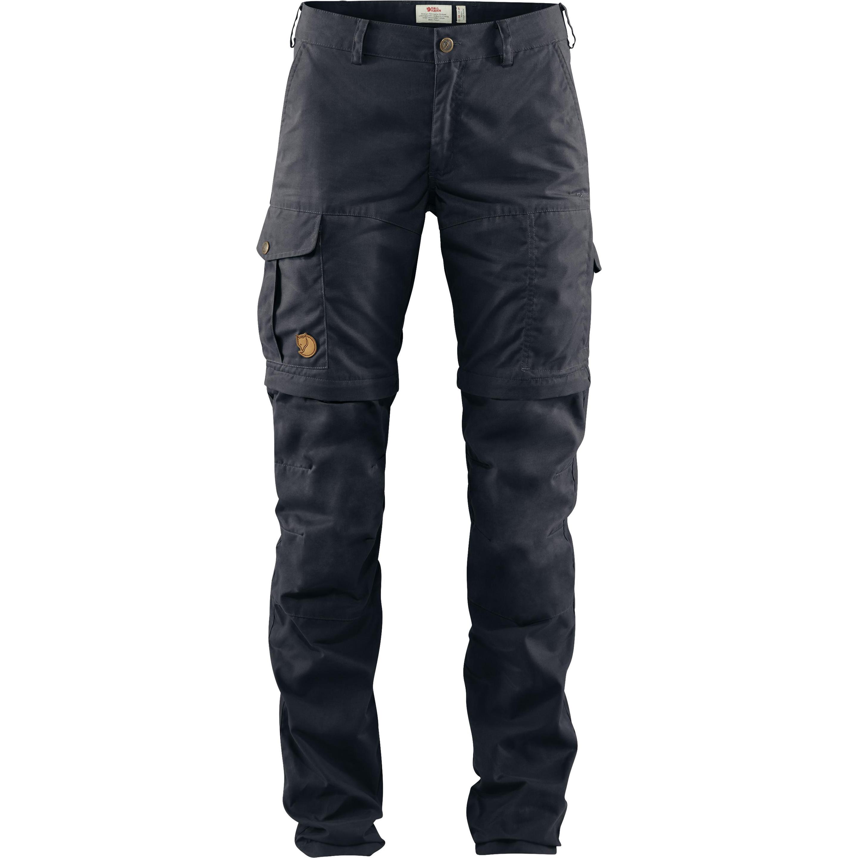 Fjällräven, Damen, Outdoorhose, Karla Pro Zip-Off (40), Blau, 40