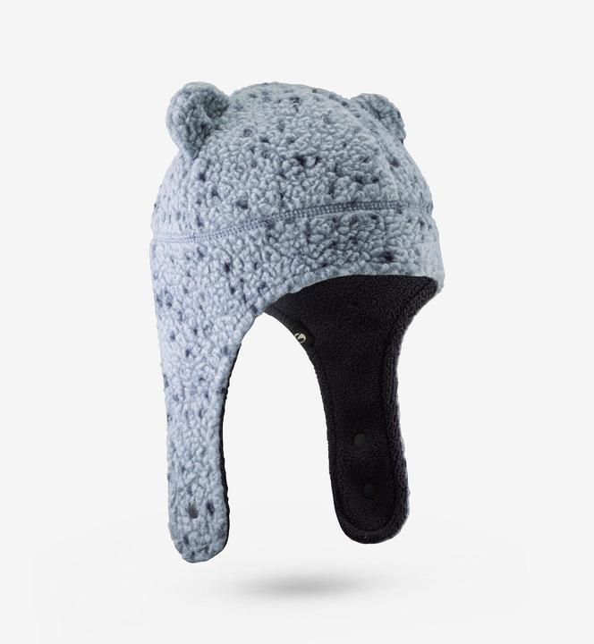 Wedze Mütze Baby Peru mit Ohrschützern - Babychou 500 blau (47 - 50)