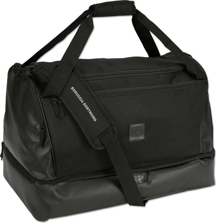 Produktbild Borussia Dortmund BVB 22420201 - BVB Sporttasche, schwarz, 54x31x31cm, 09