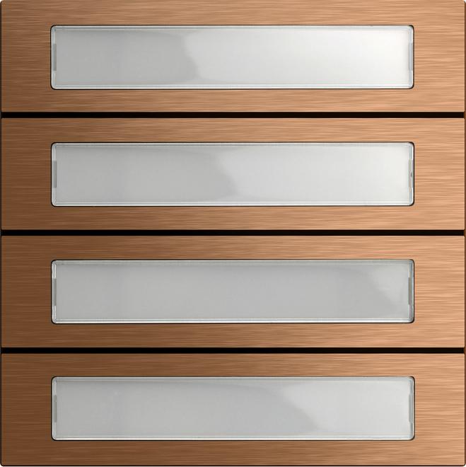 Actual product image Gira Call button module