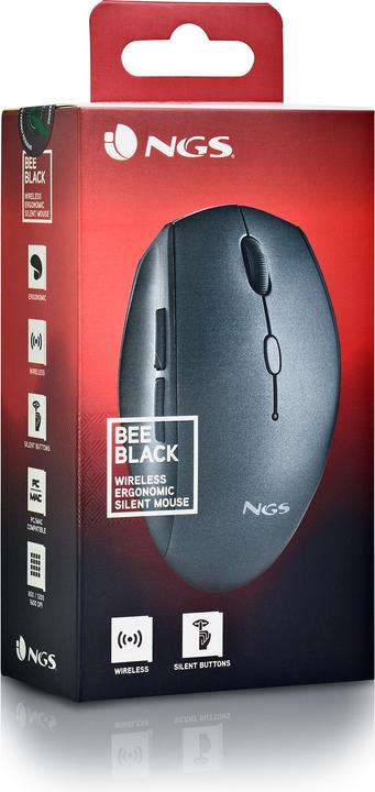 Productafbeelding NGS Souris Sans Fil Bee (Noir) (Draadloze)