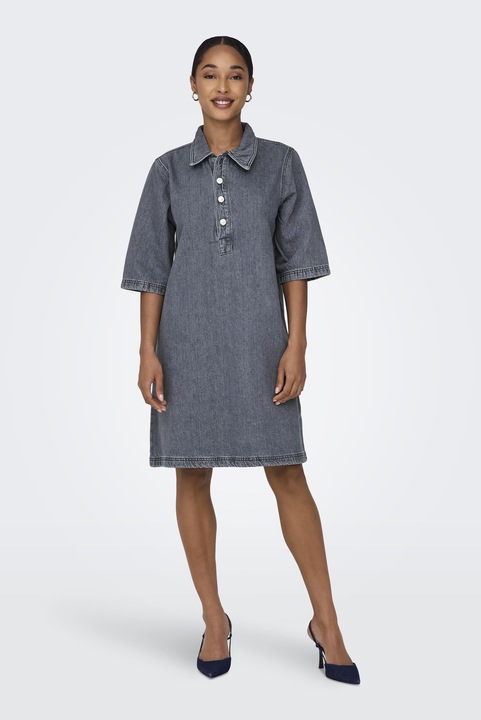 Produktbild Only Normal geschnitten Hemdkragen Kurzes Kleid Kleid (S)