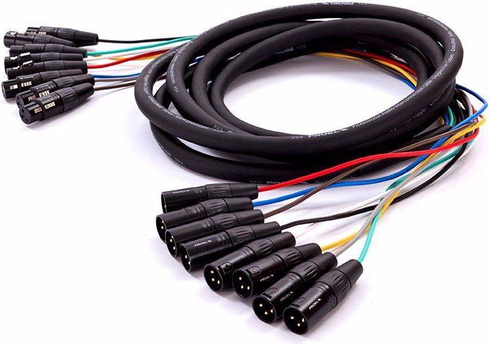 Actual product image Proel Studio Loom 8channel (4 m, XLR Cables)