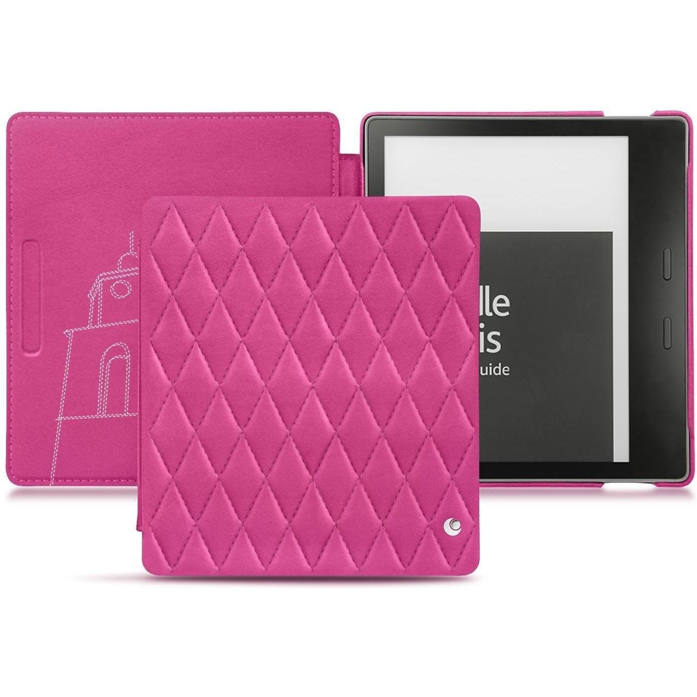 Thumbnail - Noreve Lederschutzhülle horizontal (Kindle Oasis (2019)), Tablet Hülle, Rosa