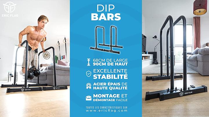 Actual product image Eric Flag Push Up Stand Bar