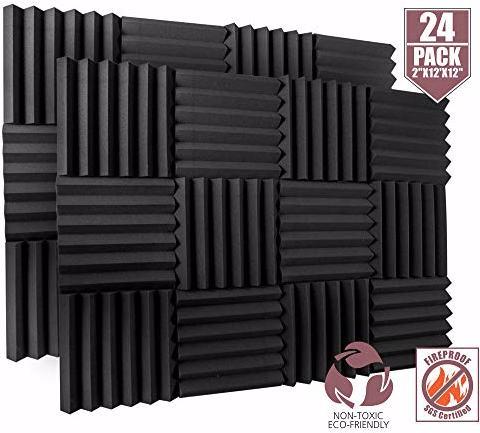 Actual product image A2S Acoustic foam panels (24 pcs.)
