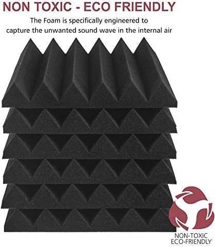 Actual product image A2S Acoustic foam panels (24 pcs.)