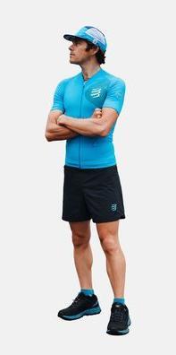 Produktbild Compressport Trail Postural SS Top Hawaiian Ocean (L)
