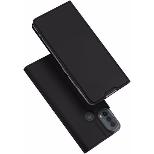 Dux Ducis Skin Pro Series Bookcover (Motorola Moto E20, Motorola Moto E30, Motorola Moto E40), Smartphone Hülle, Schwarz