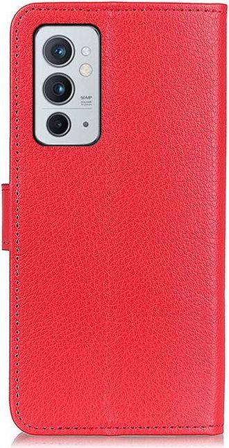 Actual product image MU Classic Litchi Leather Bookcover Series (OnePlus 9RT 5G)