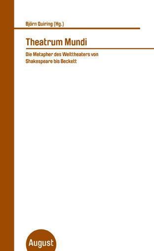 Produktbild Björn Quiring. Theatrum Mundi (Deutsch, 2013)