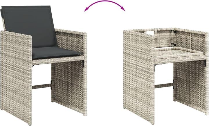 Produktbild vidaXL Garten Essgruppe