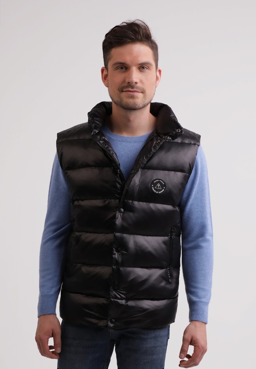 Image du produit Cash-Mere Daunengilet mit Kaschmirfutter (S)