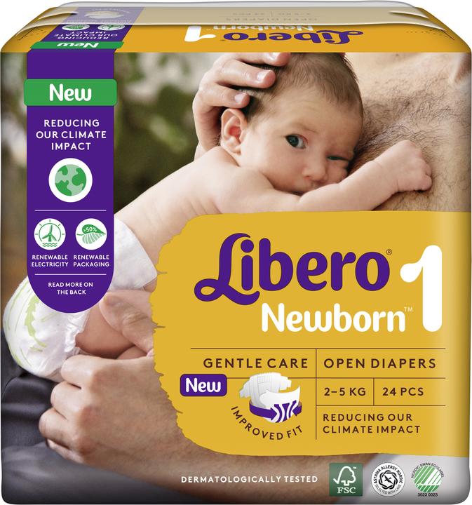 Image du produit Libero Newborn 1 (Taille 1, Pack, 24 pièce(s))
