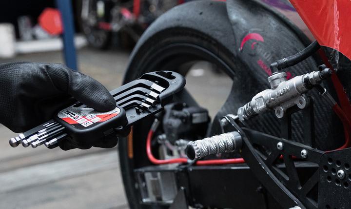 Actual product image Yato Hex Key Set 10pcs