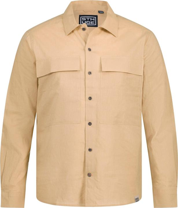 Immagine prodotto Sthuge Hemd, Overshirt, Leinenmix, Langarm, Kentkragen (XL)