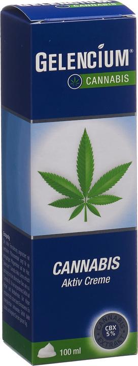 Actual product image Gelencium Cannabis Active Cream (Body cream, 100 ml)