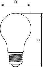 Image du produit Philips Sources lumineuses LED (E27, 7.30 W, 1535 lm, 1 x, A)