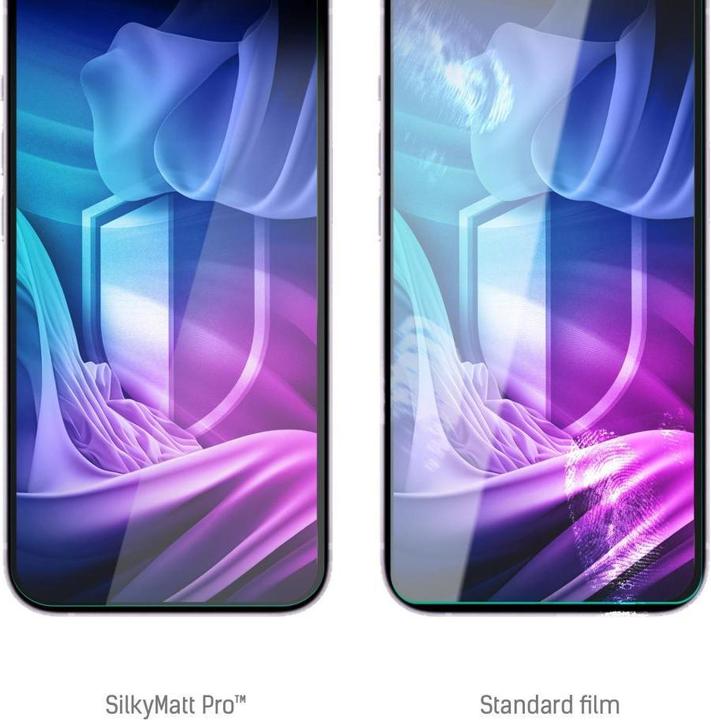 Actual product image 3MK Matte foil Silky Matt Pro for Apple iPhone 16e / SE4 (Apple iPhone 16e, Apple iPhone 17e, Apple iPhone 4)