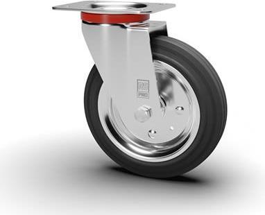 RS PRO Swivel Castor Wheel, 205kg Capacity, 200mm