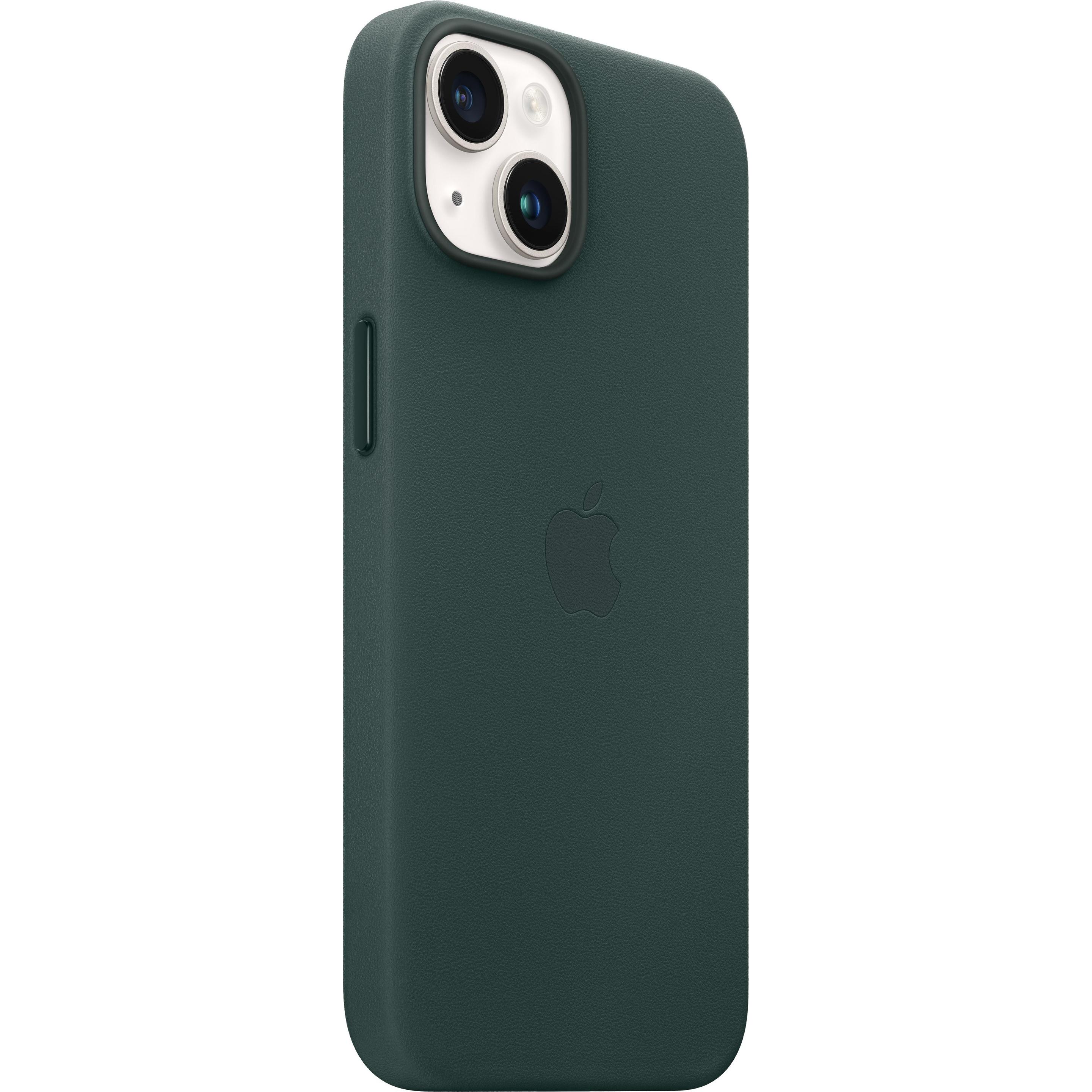 Thumbnail - Apple Leather Case with MagSafe (Apple iPhone 14), Smartphone Hülle, Grün