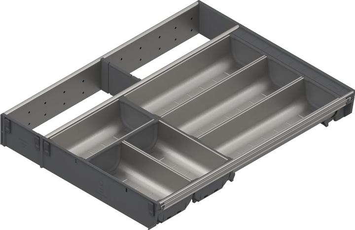 Blum Orga-Line Besteckeinsatz Facheinteilung Set ZSI.XXXKI4, NL 500mm, grau