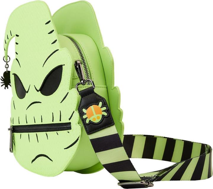 Actual product image Loungefly Nightmare Before Christmas by Crossbody Oogie Boogie Glow