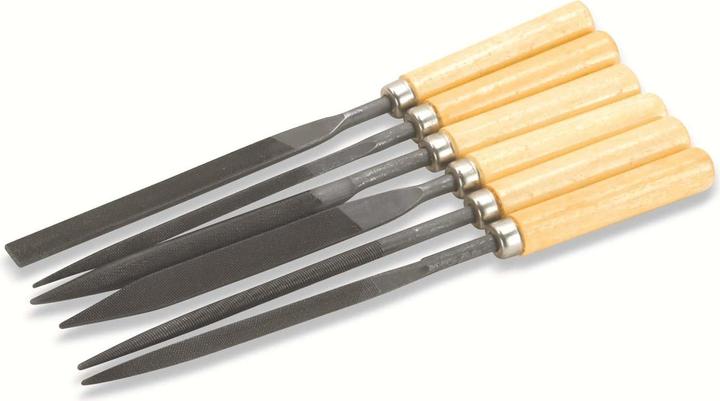 Actual product image Blanko Needle file set I 6 pieces (180 mm)