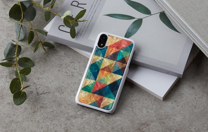 Image du produit Ikins SmartPhone case iPhone XR mosaic white (Apple iPhone XR)