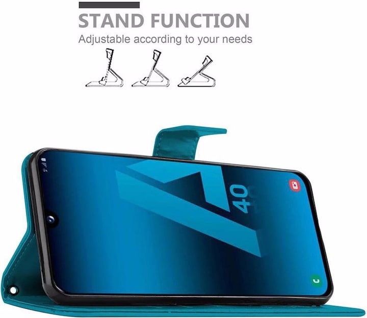 Produktbild Cadorabo Flower Book Cover (Samsung Galaxy A40)