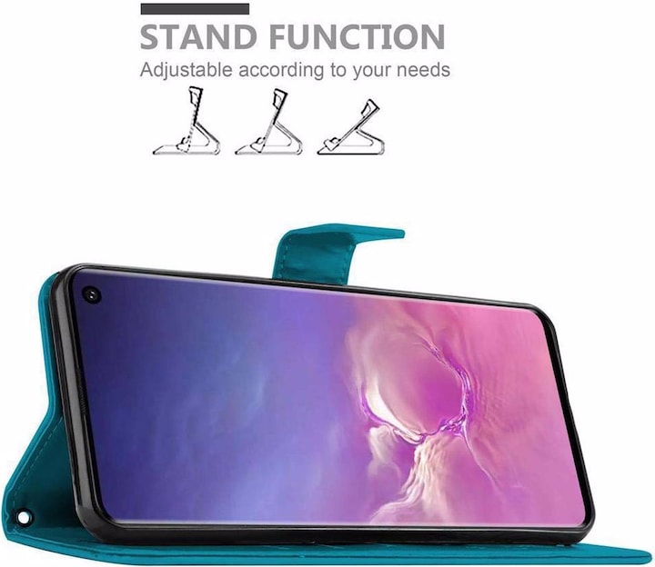 Produktbild Cadorabo Flower Book Cover (Samsung Galaxy S10)
