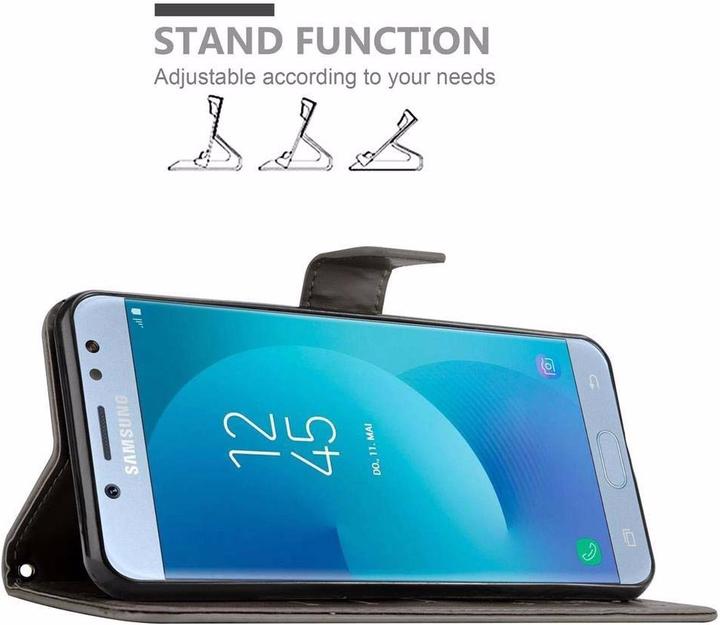 Image du produit Cadorabo Couverture du livre de fleurs (Samsung Galaxy J5 (2017))