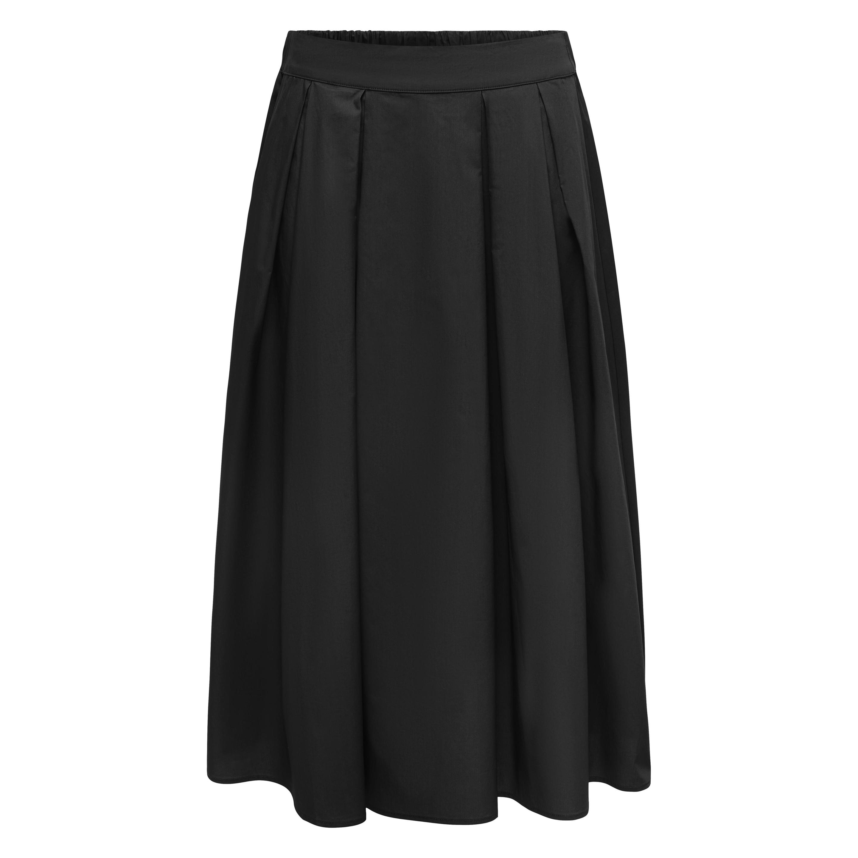 Only, Damen, Röcke, Onlmaila Langer Rock, Schwarz, (M)