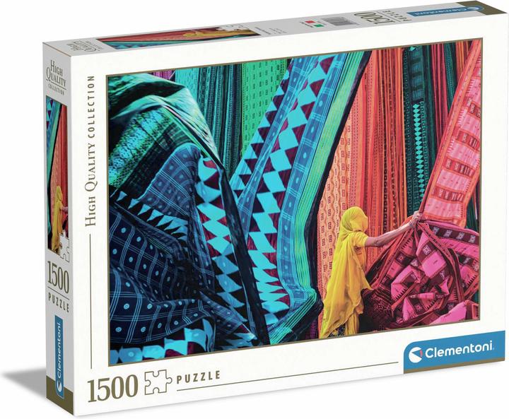 Image du produit Clementoni 1500 pezzi - Tissus fluttering (1500 pièces)
