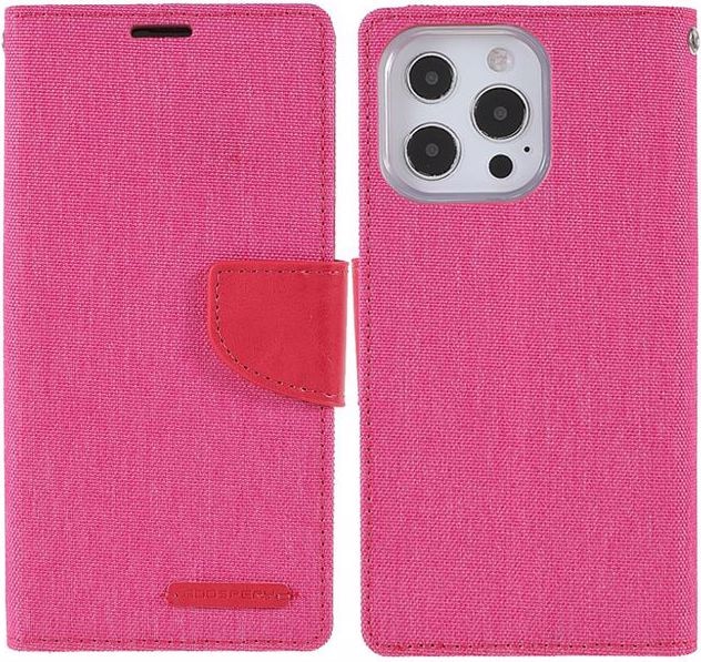 Actual product image Goospery Canvas Diary Series (Apple iPhone 13 Pro)