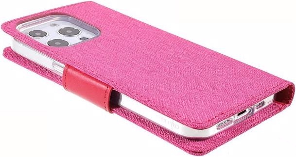 Actual product image Goospery Canvas Diary Series (Apple iPhone 13 Pro)