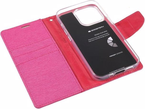Actual product image Goospery Canvas Diary Series (Apple iPhone 13 Pro Max)