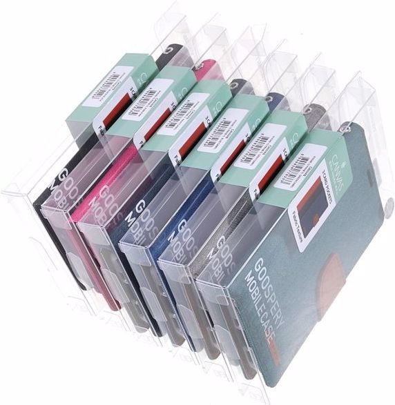 Actual product image Goospery Canvas Diary Series (Apple iPhone 13 Pro Max)