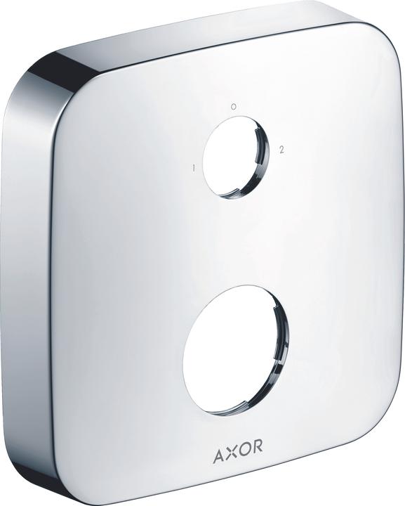 Axor Verlängerungsrosette, softsquare, 2-Loch, 0-1-2 Markierung, 14973