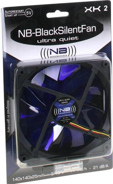 Produktbild Noiseblocker BlackSilent L-XK2 (140 mm, 1 x)