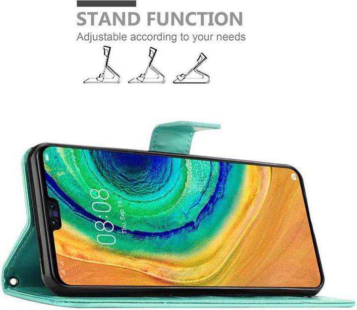 Actual product image Cadorabo Flower Book Cover (Mate 30)