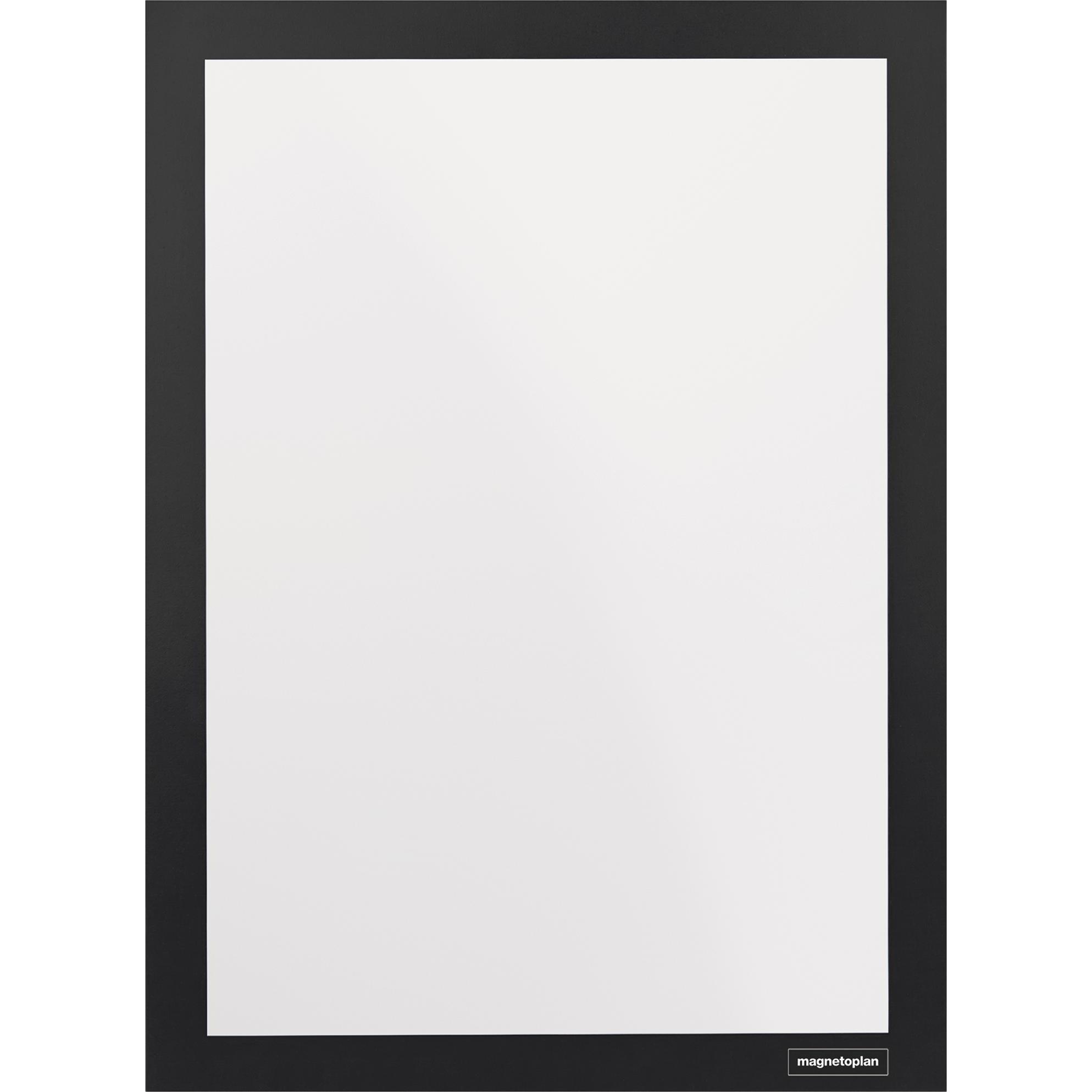 Magnetoplan, Pannello Informativo, Cornice Informativa Magnetofix, Din A5, Nero
